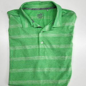 Puma men's golf shirt size xxl green